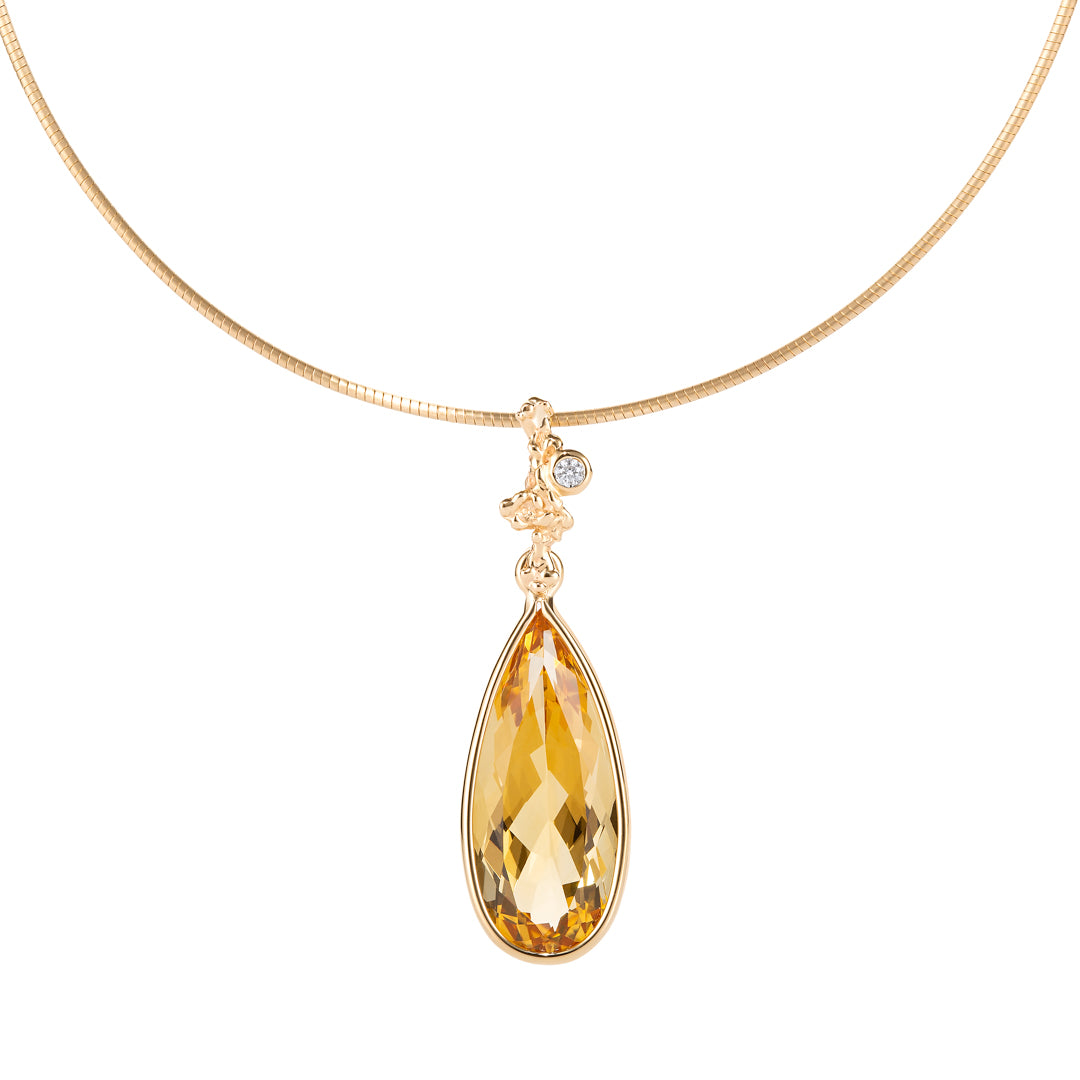 Marigold Gold Pendant