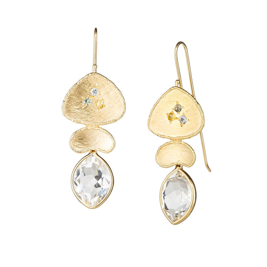 Rock Crystal Earring