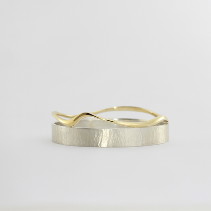 Textured Wave Bracelet