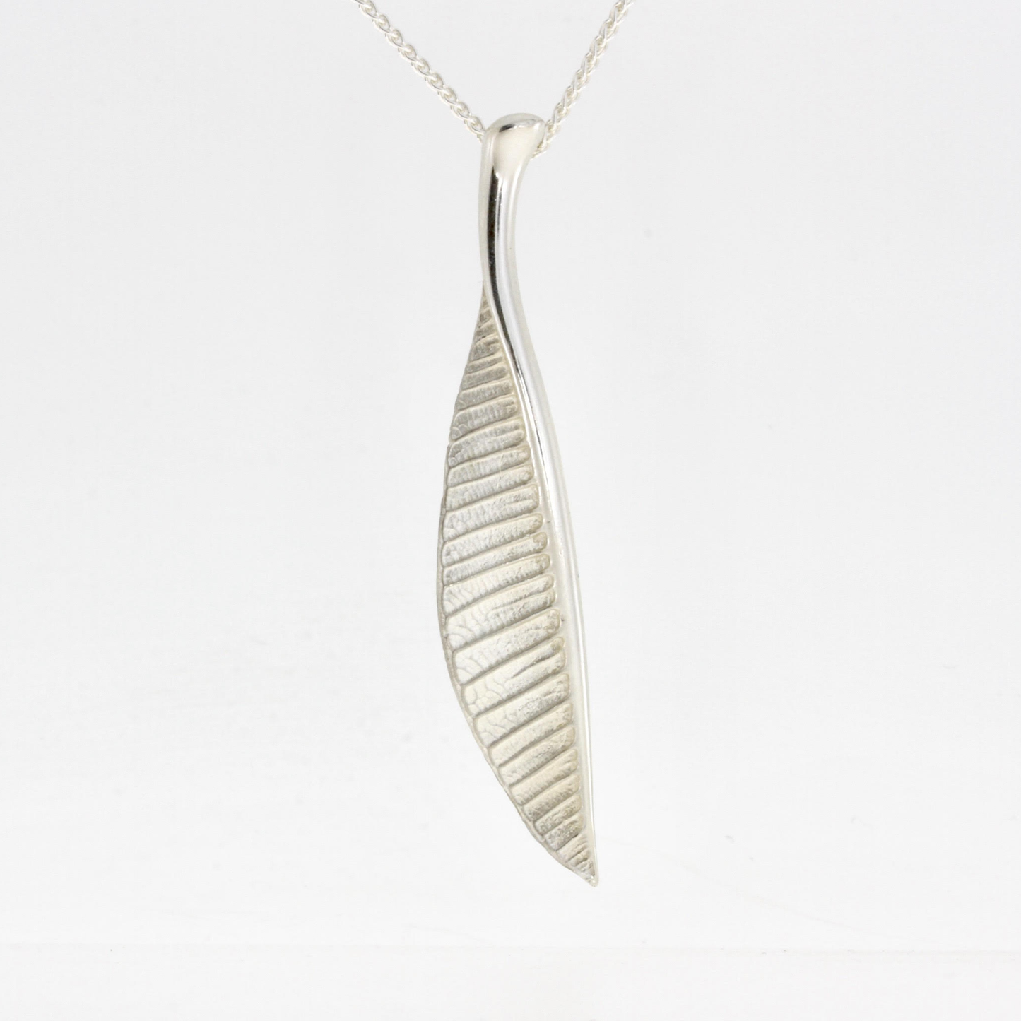 Frangipani Leaf Pendant