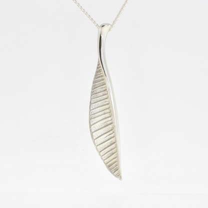 Frangipani Leaf Pendant