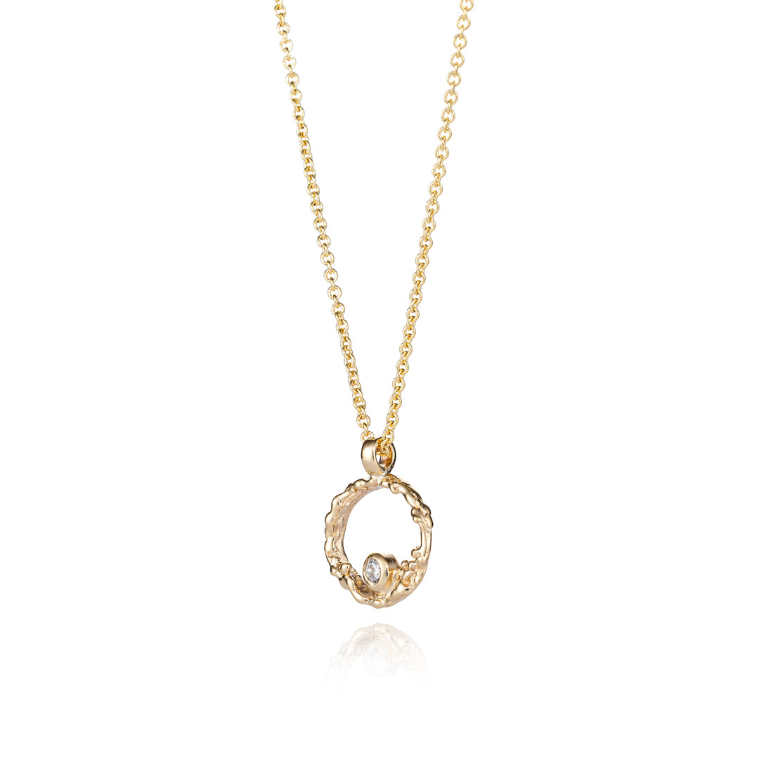 Aure Diamond Pendant