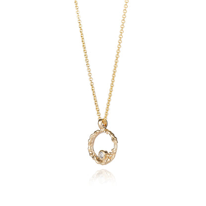 Aure Diamond Pendant