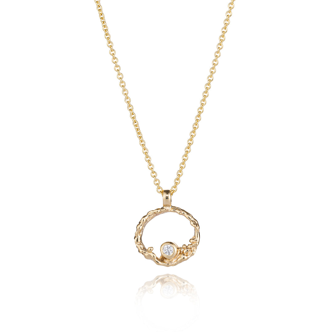 Aure Diamond Pendant