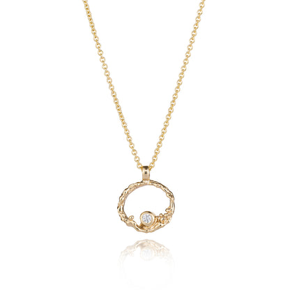 Aure Diamond Pendant