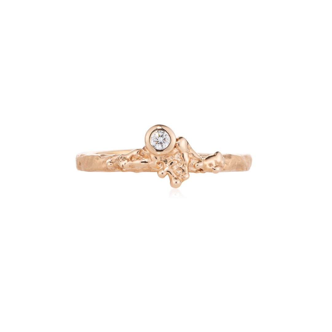 Diamond Rose Ring