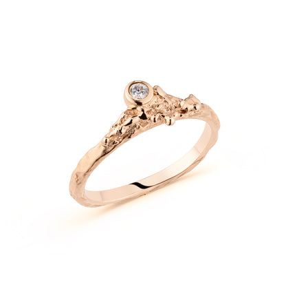 Diamond Rose Ring