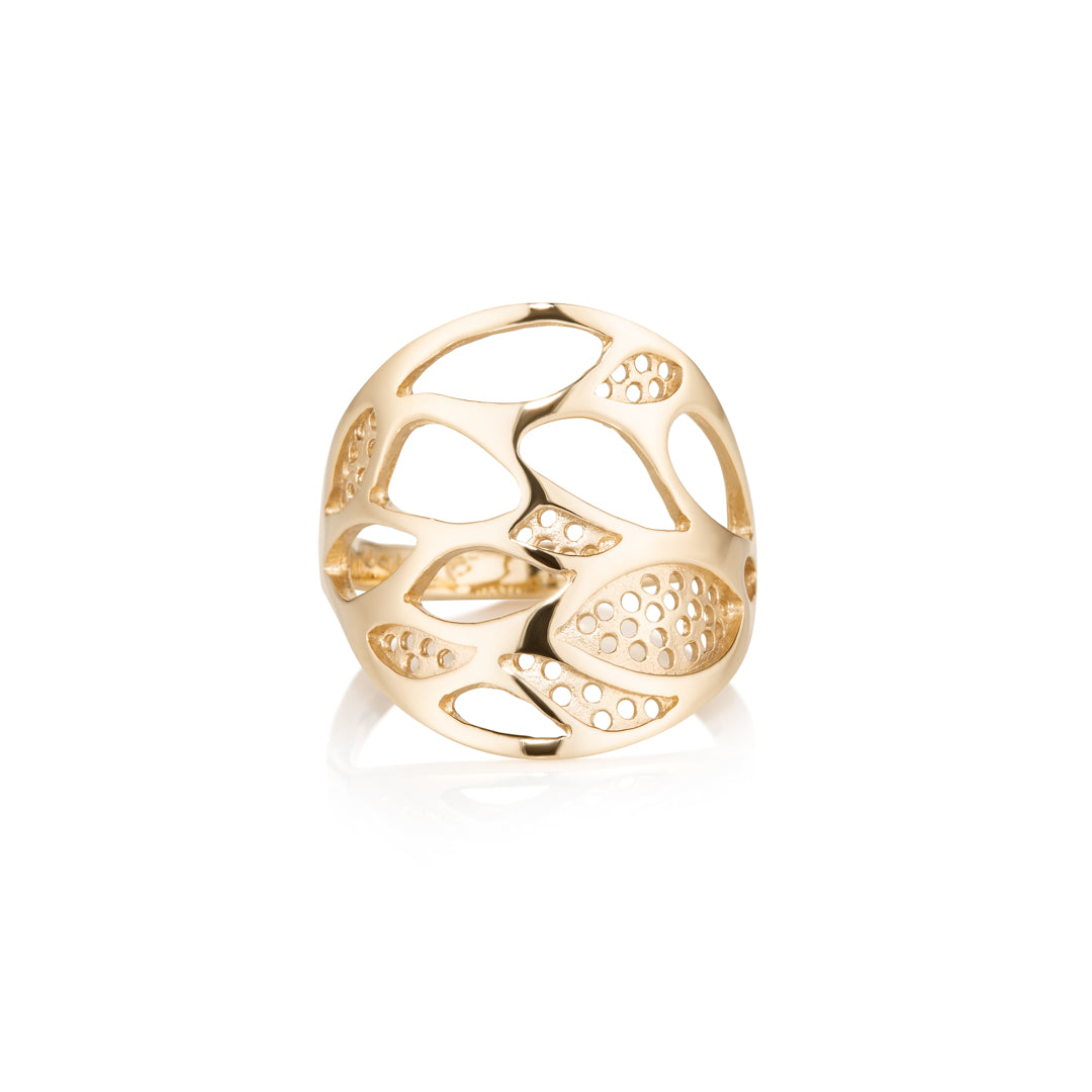 Lace Leaf Ring