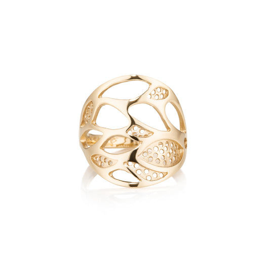 Lace Leaf Ring