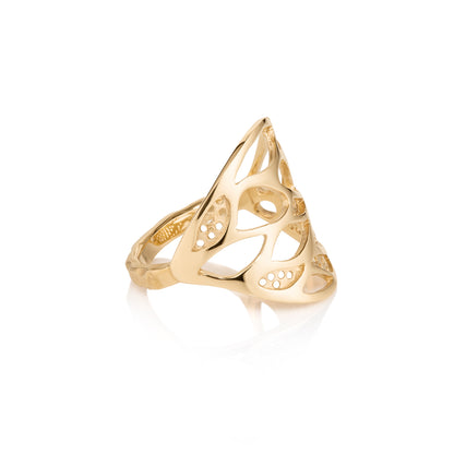 Lace Leaf Ring