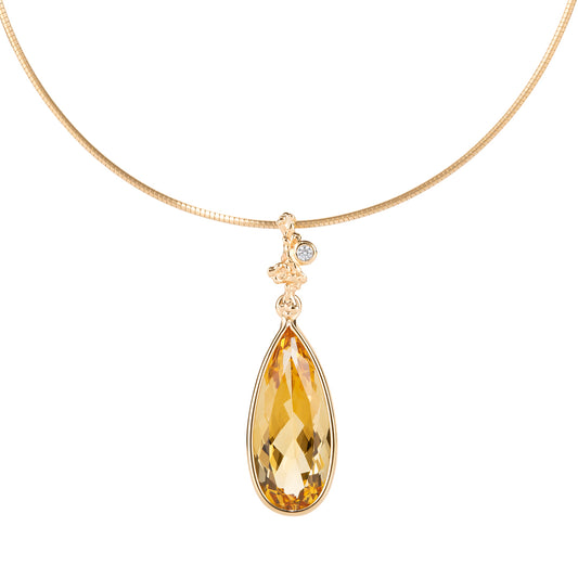 Marigold Gold Pendant