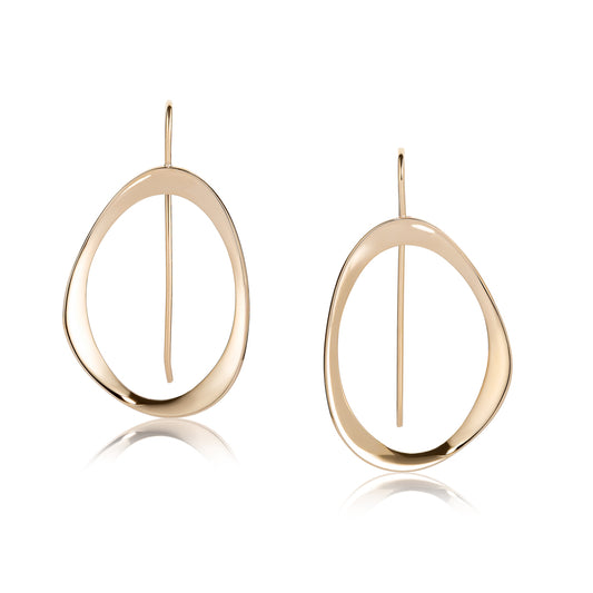 Concave Loop Earrings
