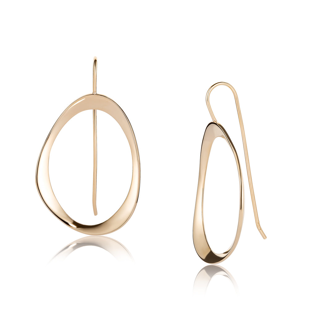 Concave Loop Earrings