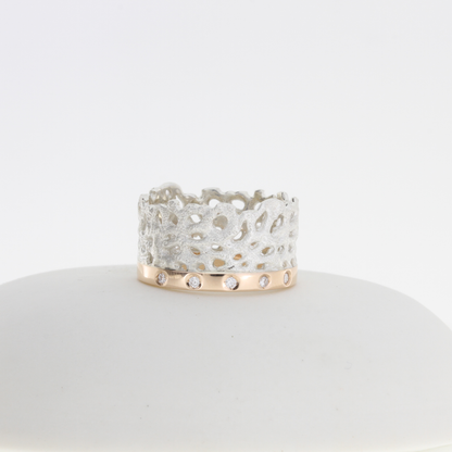 Coral Band Ring