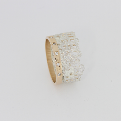 Coral Band Ring