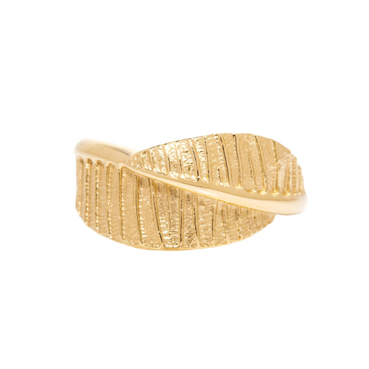 Frangipani Leaf Ring POA