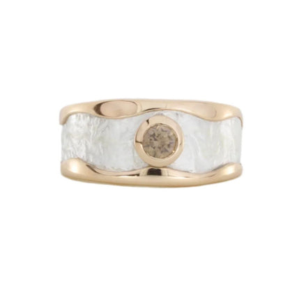 Diamond Carved Sleeves Ring POA