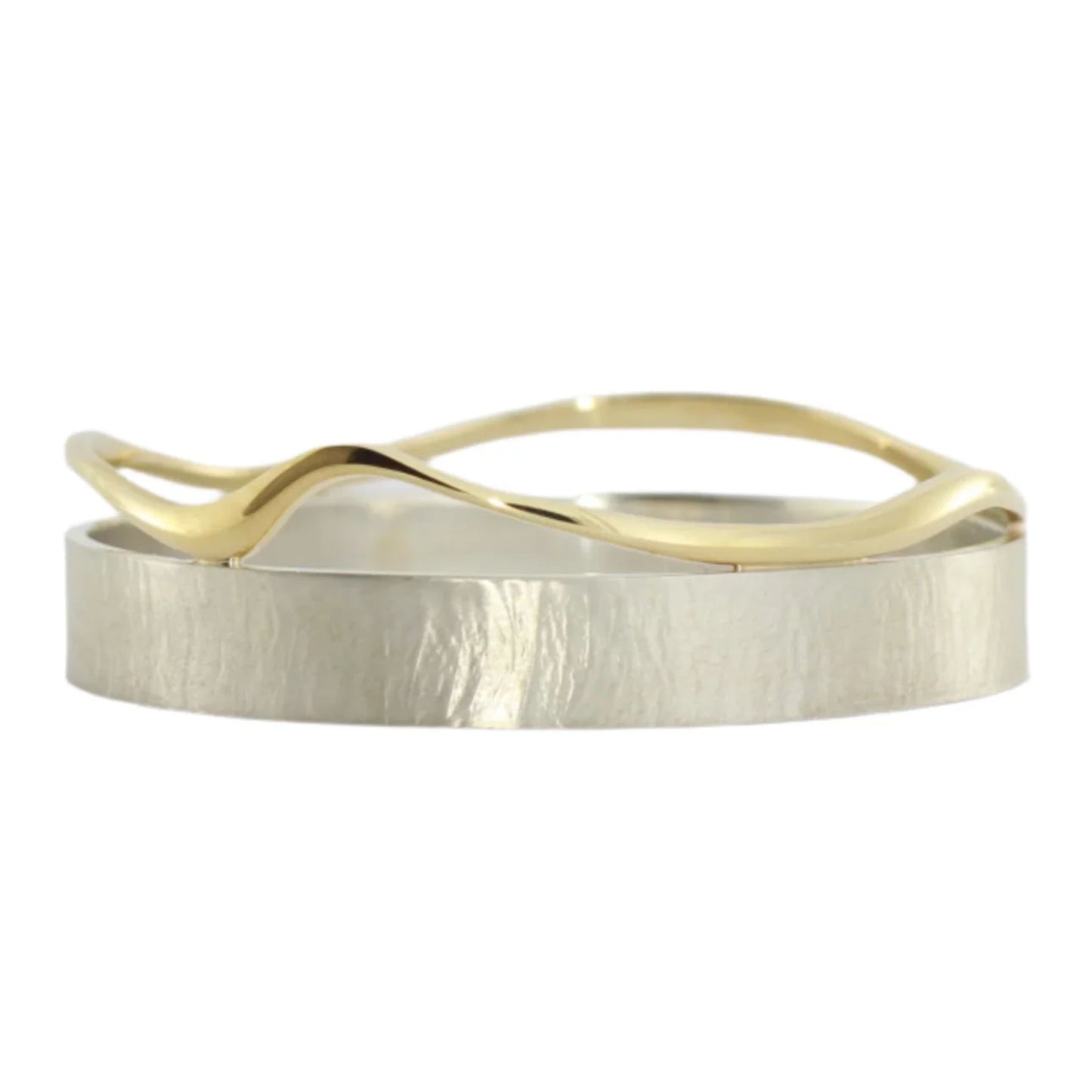 Textured Wave Bracelet