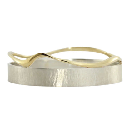 Textured Wave Bracelet