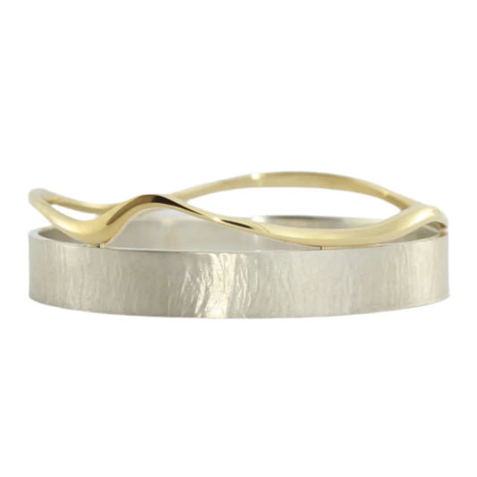 Textured Wave Bracelet