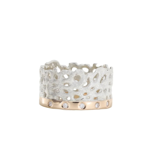 Coral Band Ring